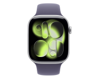 APPLE Watch Series 11 GPS 46mm Aluminiowa koperta (srebrny)/ Sportowy pasek (fioletowy) - rozmiar M/L - 1362410 - zdjęcie 2
